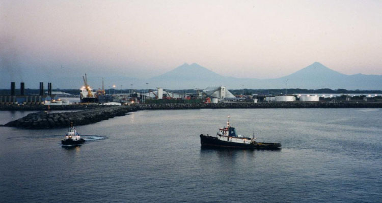 Escuintla – Puerto Quetzal Highway in Guatemala
