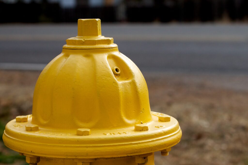 Maintenance of hydrants