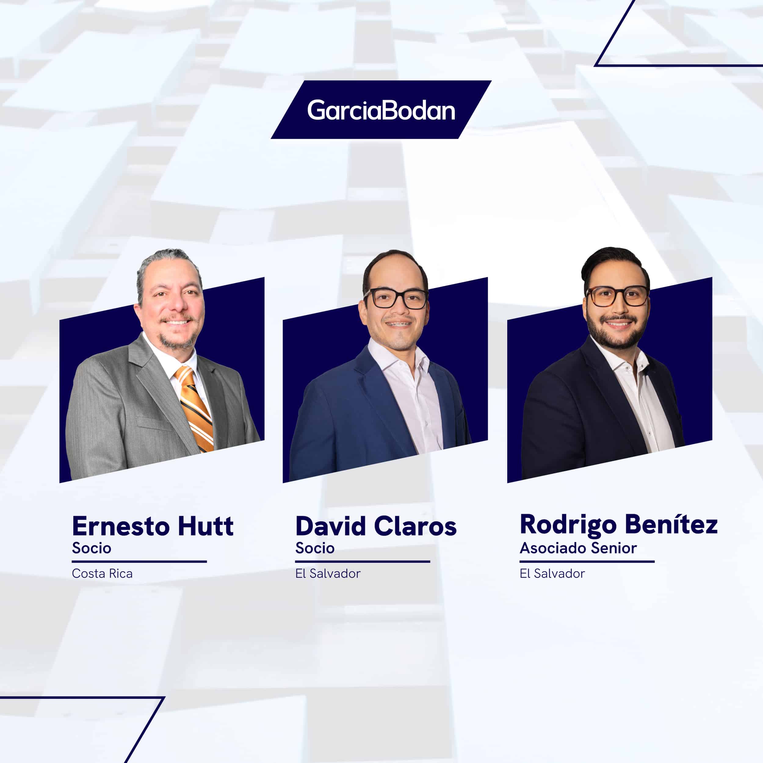 GarciaBodan welcomes two new partners and a senior associate in the region