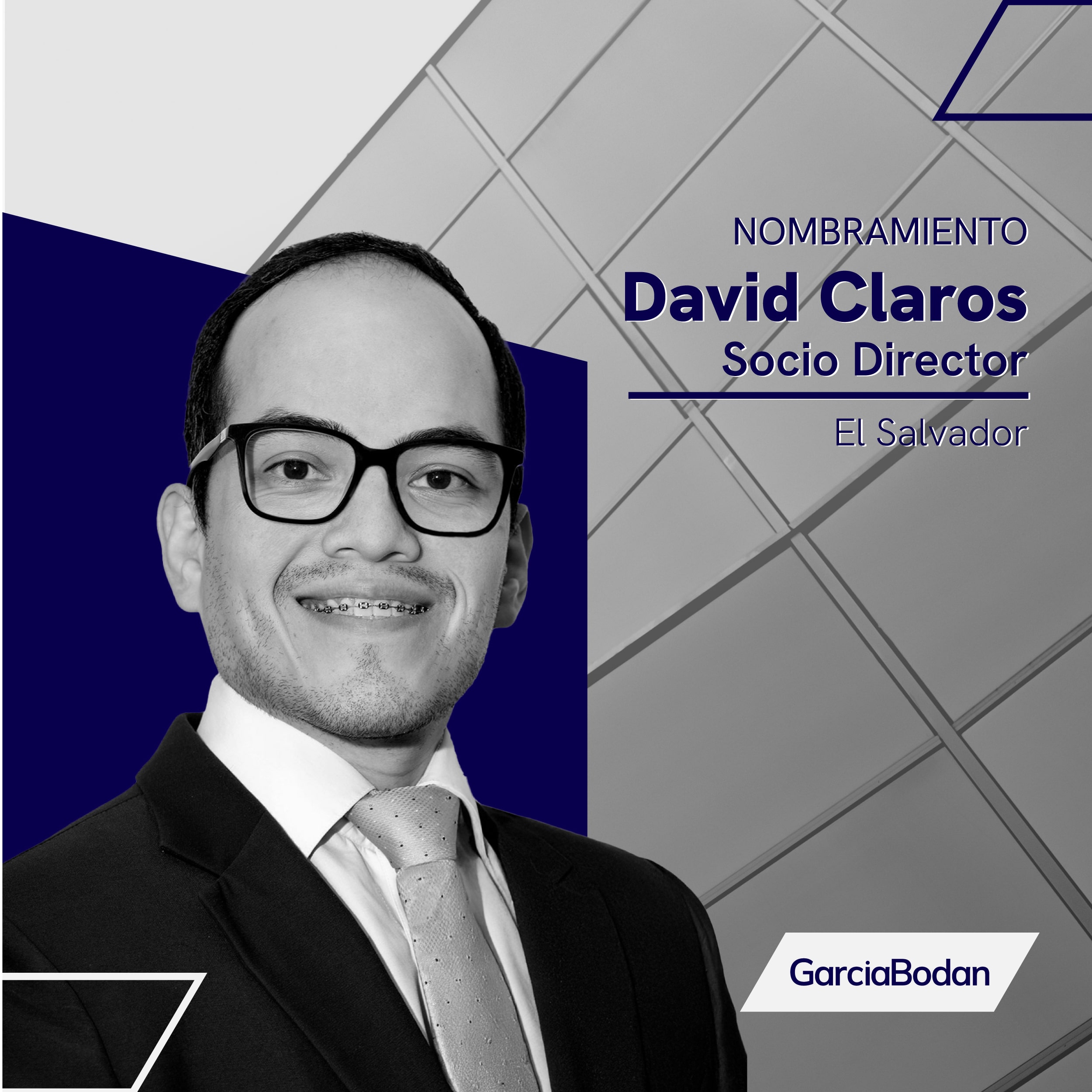 David Claros Socio Director El Salvador